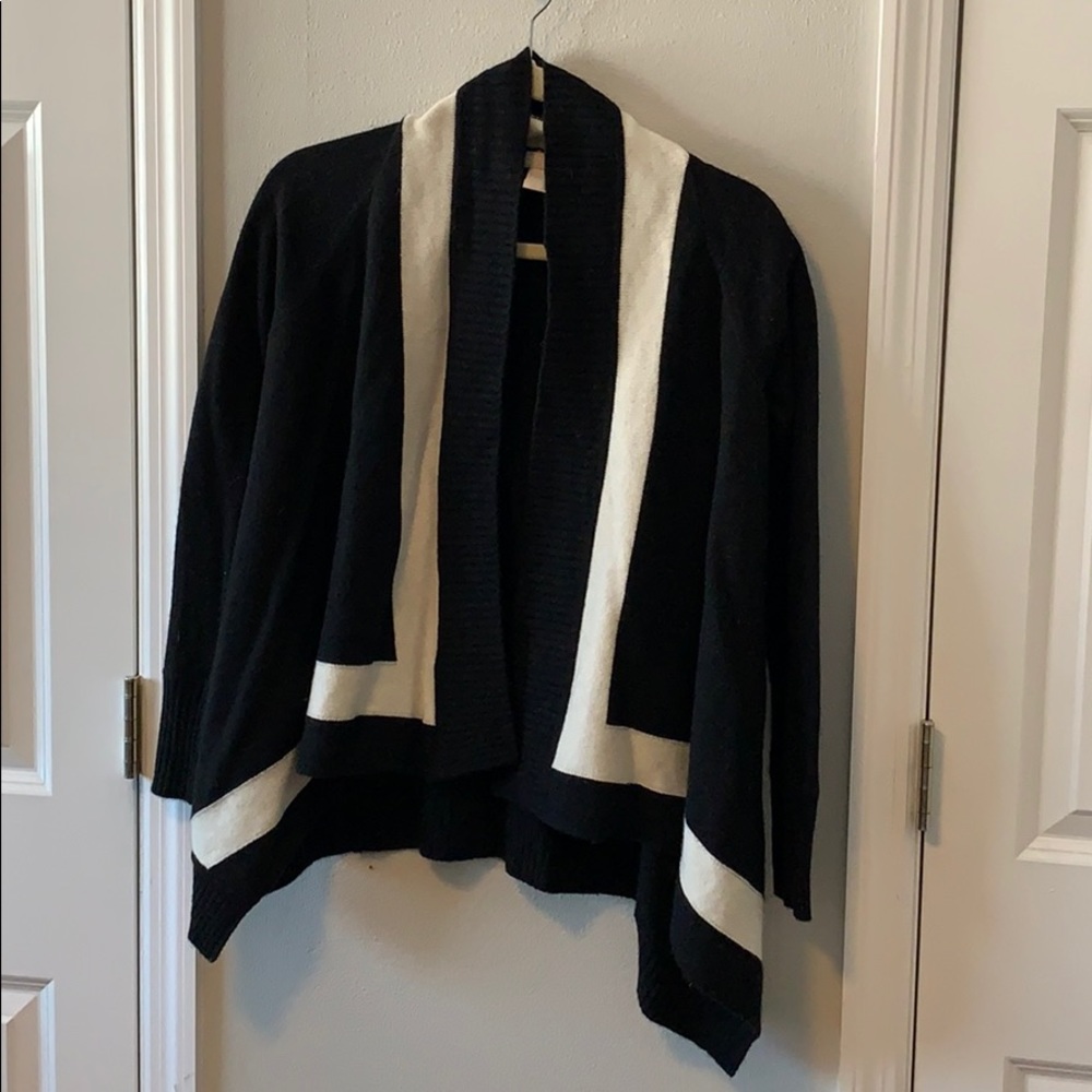 Black and White Cardigan